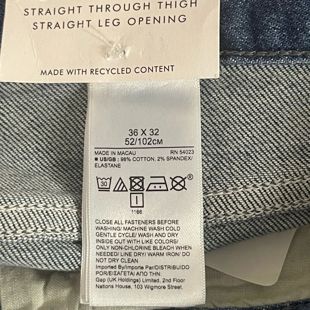 Banana Republic Straight Fit Jeans 36/32 - Picture 7 of 7